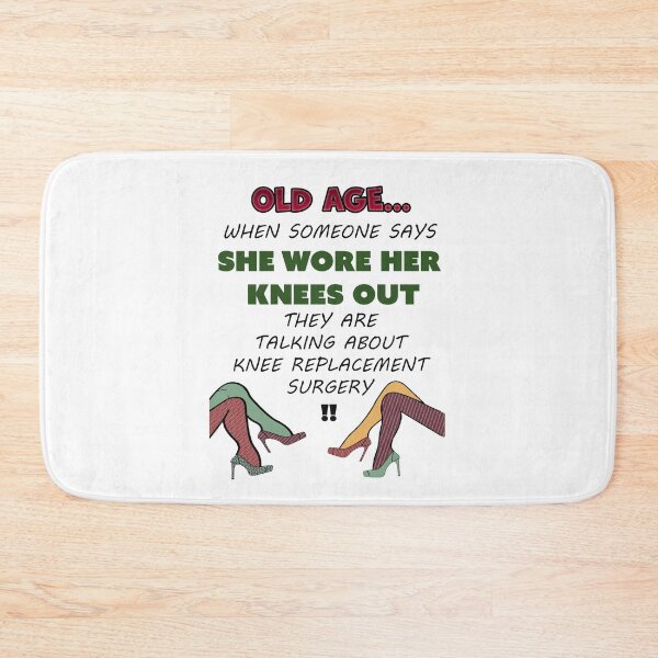 Item preview, Old Age Bad Knees Aging Humor designed and sold by dallastxart.