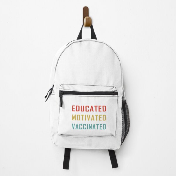 Item preview, educated motivated vaccinated designed and sold by damone7.
