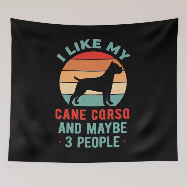 Item preview, Funny Cane Corso designed and sold by artworkbyrihen.