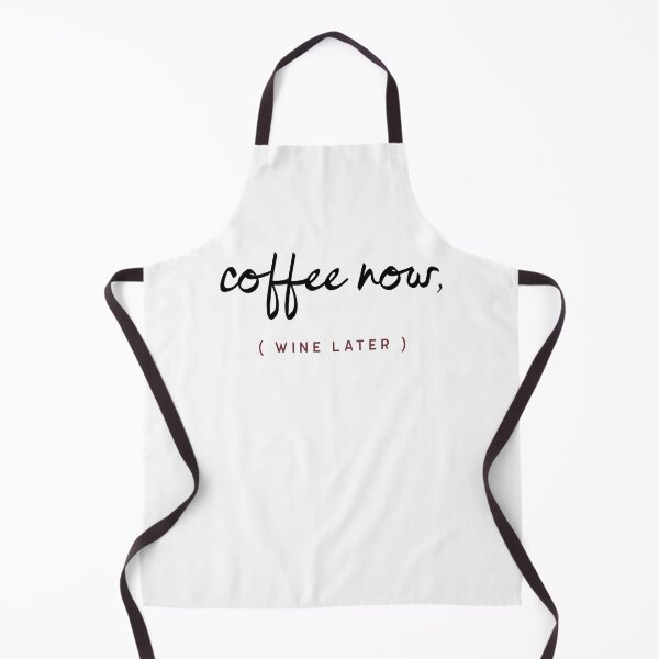 Item preview, coffee now, (wine later) designed and sold by Daazzle.