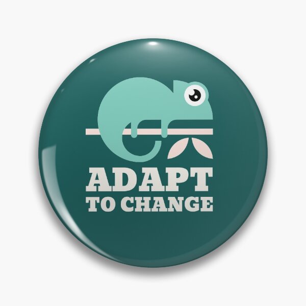 Item preview, Adapt to Change Chameleon designed and sold by MariusMunteanu.