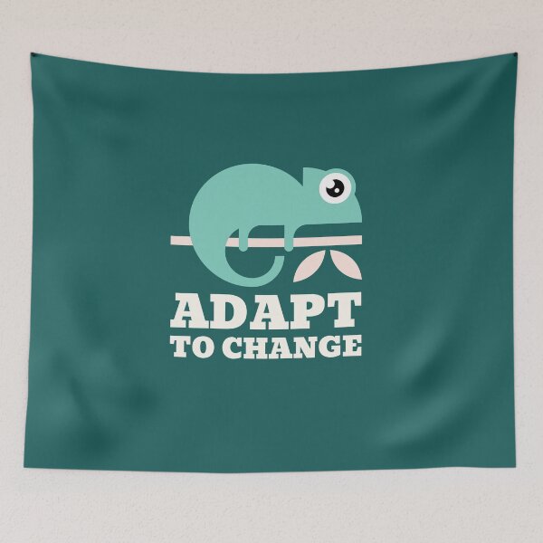 Item preview, Adapt to Change Chameleon designed and sold by MariusMunteanu.