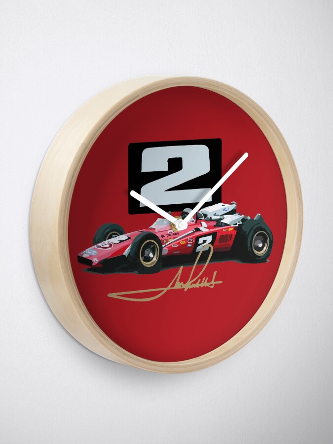 Alternate view of Mario Andretti 1969 Brawner Hawk Clock