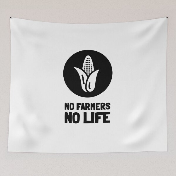 Item preview, No farmers no life - support farmers designed and sold by AllyShop.