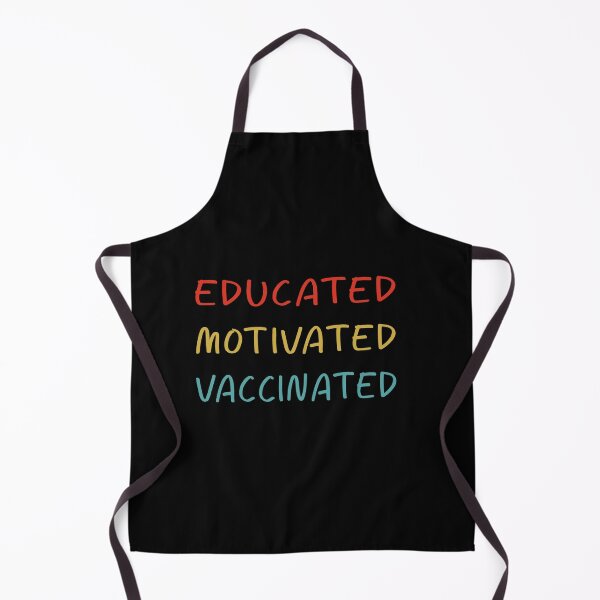 Item preview, educated motivated vaccinated designed and sold by damone7.