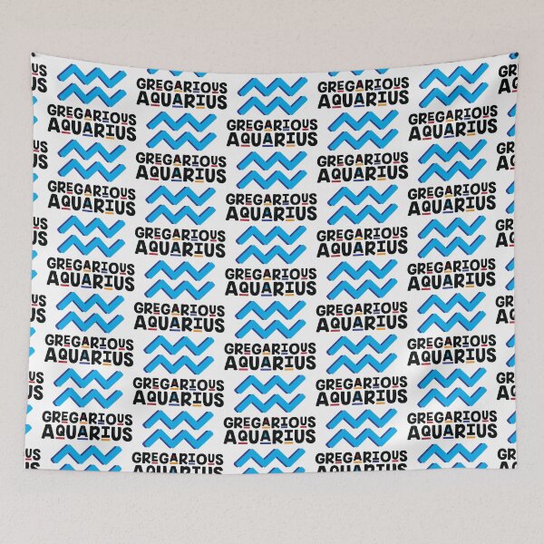 Item preview, Gregarious Aquarius!  designed and sold by HeraAndKosmos.