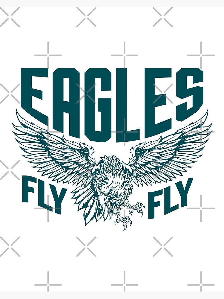 Vintage Philadelphia Football Team Fly Eagles Fly Philly Sport Gift Art  Board Print for Sale by CameronReids
