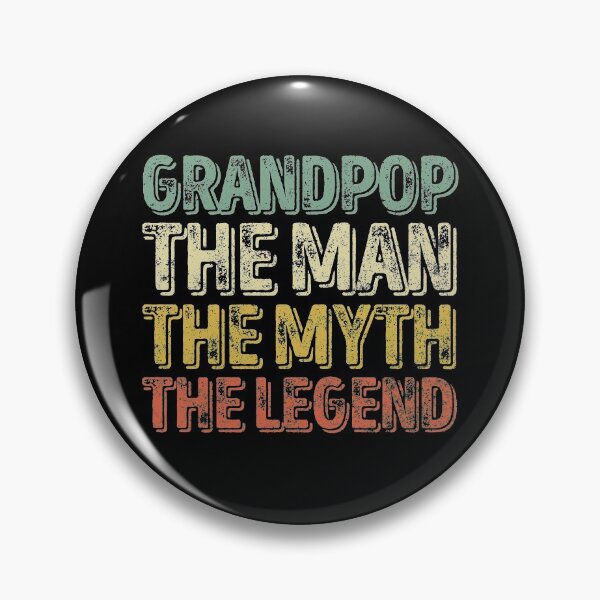 Item preview, Grandpop The Man The Myth The Legend Shirt Christmas Gift designed and sold by KuznecovaDesign.