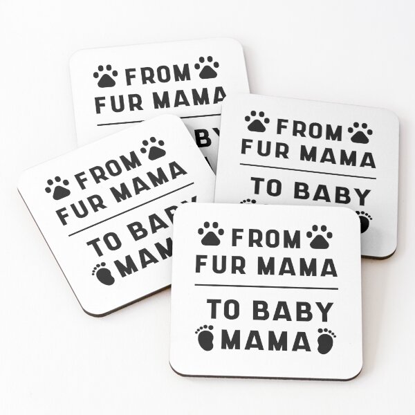 Item preview, From Fur Mama To Baby Mama - Pregnancy Gift Mom designed and sold by DiogoCalheiros.