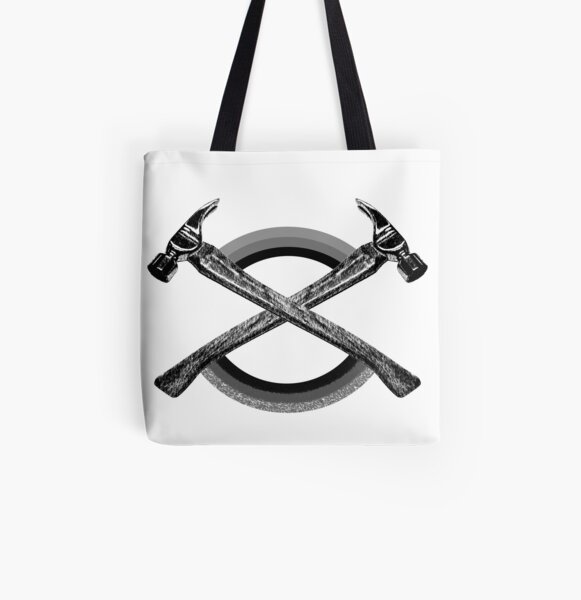 Hammer Rainbow - Hammer and Clover All Over Print Tote Bag