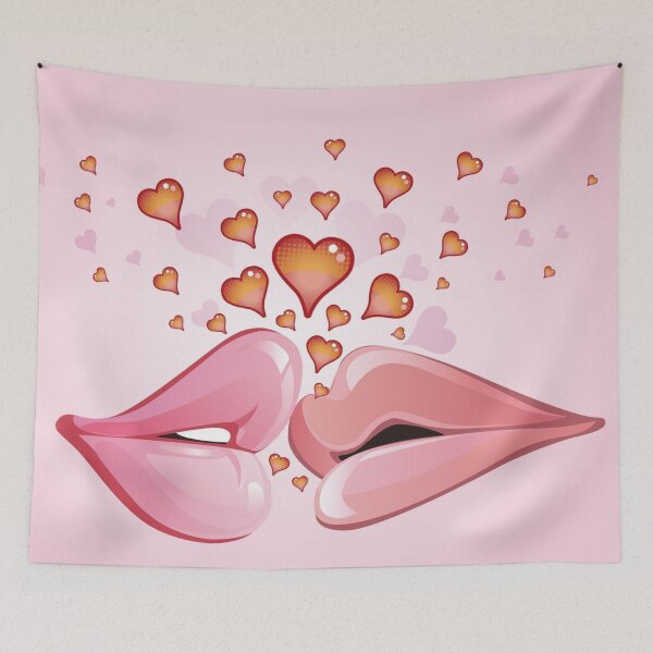 Item preview,  lips united with love designed and sold by 42youbest.