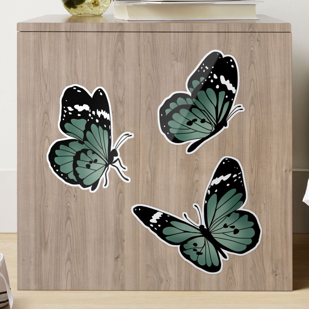 Peacock Butterfly Sticker — jdg creates