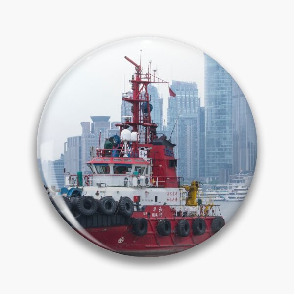 Artikelvorschau, Schlepper in der Stadt Shanghai, China entworfen und verkauft von Anita van Gendt.