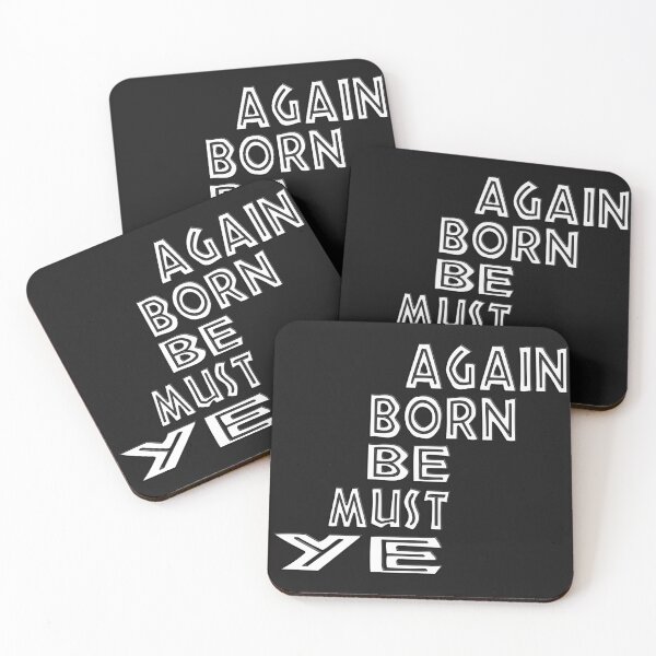 Item preview, YE MUST BE BORN AGAIN - BIBLE VERSE designed and sold by Ralek.