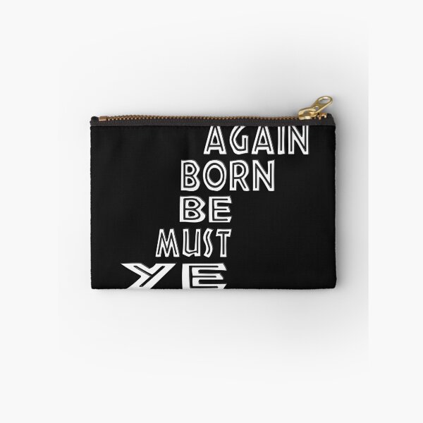 Item preview, YE MUST BE BORN AGAIN - BIBLE VERSE designed and sold by Ralek.