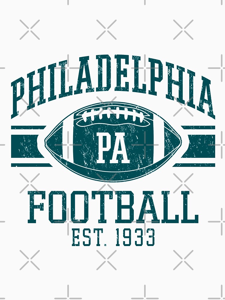 Vintage Retro Philadelphia Football Team Eagles Philly Sport Fan