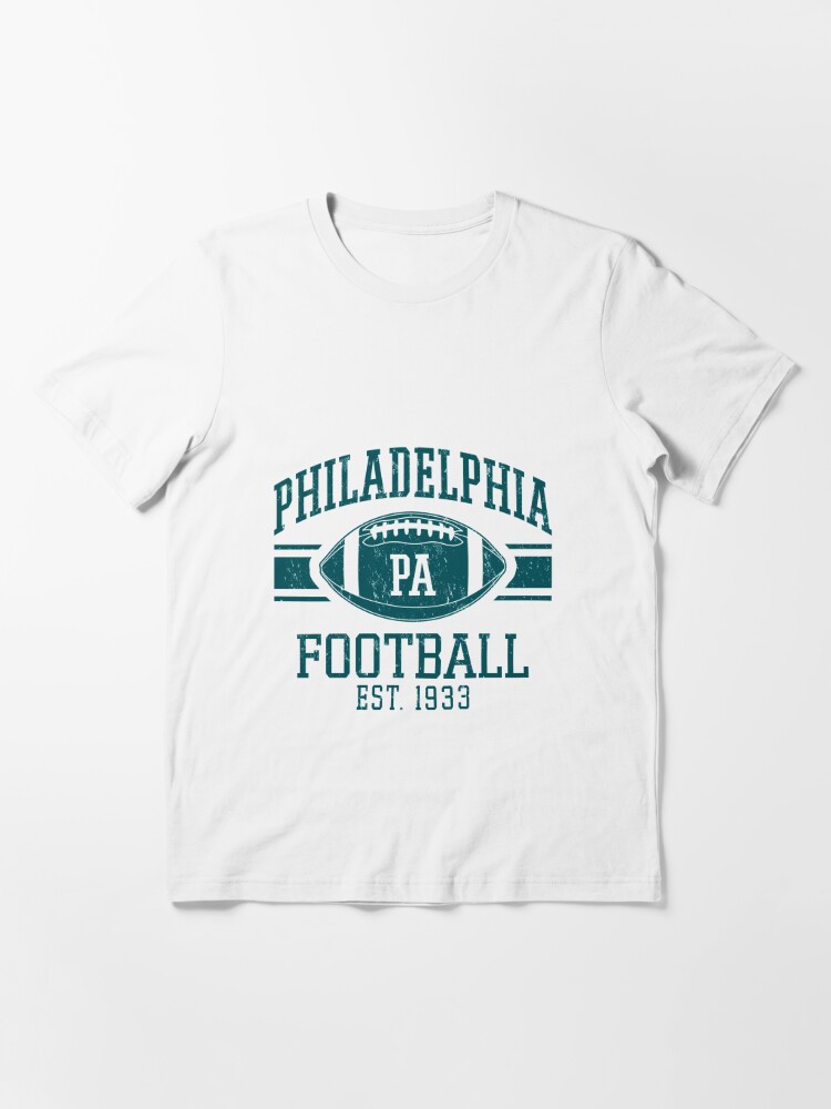 Philadelphia Eagles NFL Logo Phi Tee | Phi Apparel Co. Black / 2XL