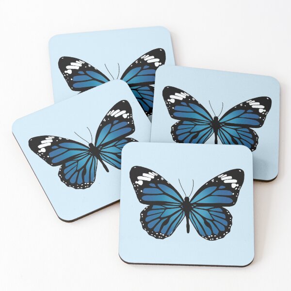 Item preview, Blue Monarch Butterfly  designed and sold by MadaFaCose.