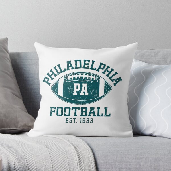 Philadelphia Eagles 18'' x 18'' Wordmark Decorative Throw Pillow