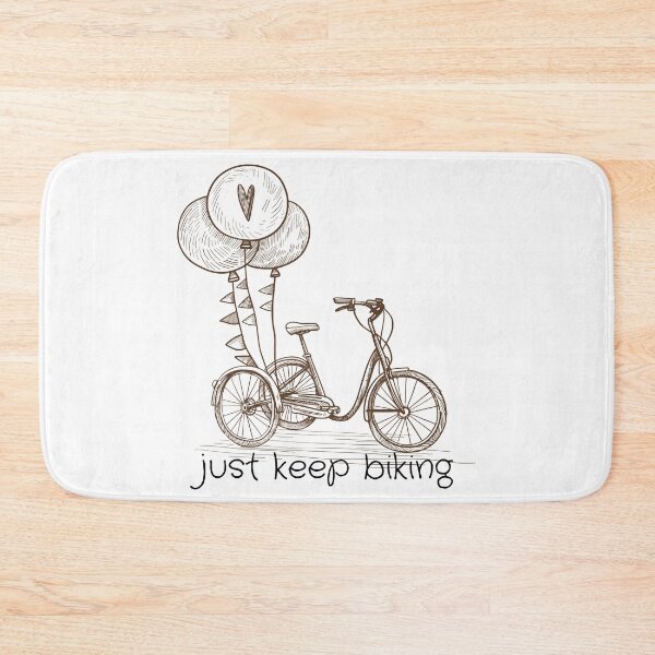 Item preview, just keep biking designed and sold by crazy merchs.