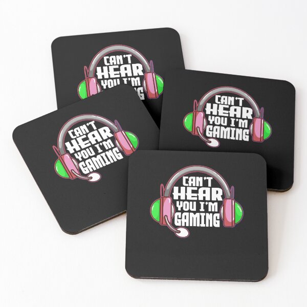 Item preview, Can't Hear You I'm Gaming Funny Vintage Gamer Gift Headset  designed and sold by marcek.
