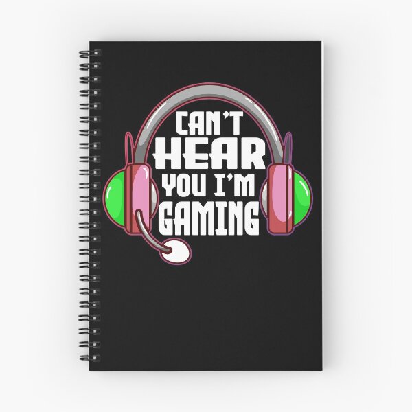Item preview, Can't Hear You I'm Gaming Funny Vintage Gamer Gift Headset  designed and sold by marcek.