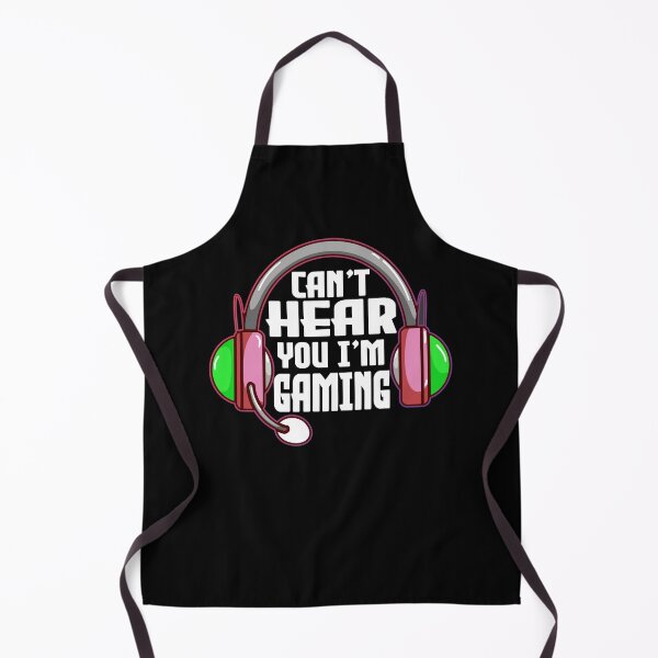 Item preview, Can't Hear You I'm Gaming Funny Vintage Gamer Gift Headset designed and sold by marcek.