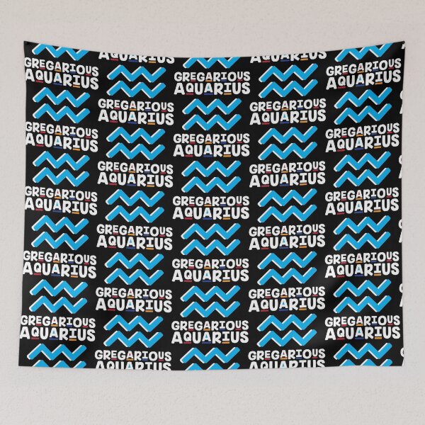 Item preview, Gregarious Aquarius!  designed and sold by HeraAndKosmos.