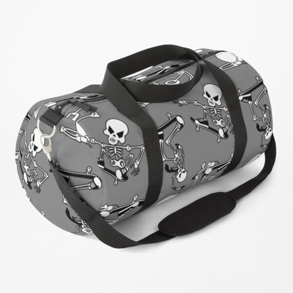 Skeleton Zombie Skater Skateboard Pattern Duffle Bag