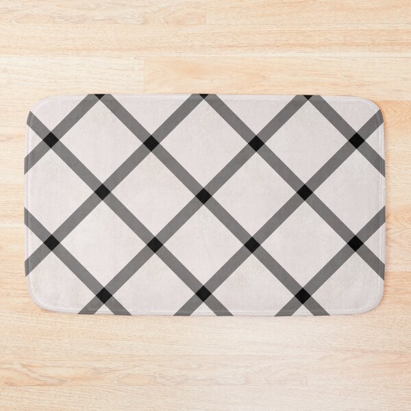 Item preview, Diagonal Black and White Plaid designed and sold by squishyrainbow.