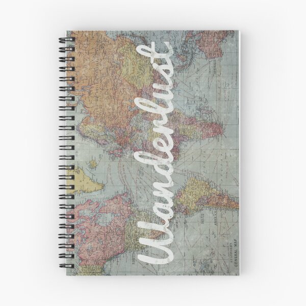 Item preview, Wanderlust on Vintage World Map designed and sold by Leah Biernacki.