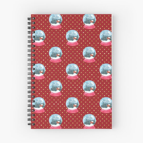 Item preview, Red Snow Globe Winter designed and sold by Color Me F*@k!ng Happy.
