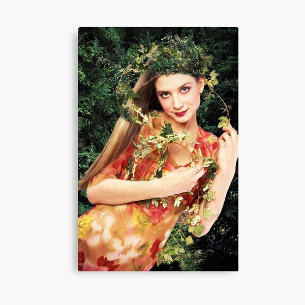 Mountain Creek Fairy - from the Mysteries of the Forest series Canvas Print
