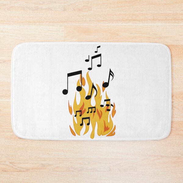 Item preview, Music Note Flames 2 designed and sold by kyds.