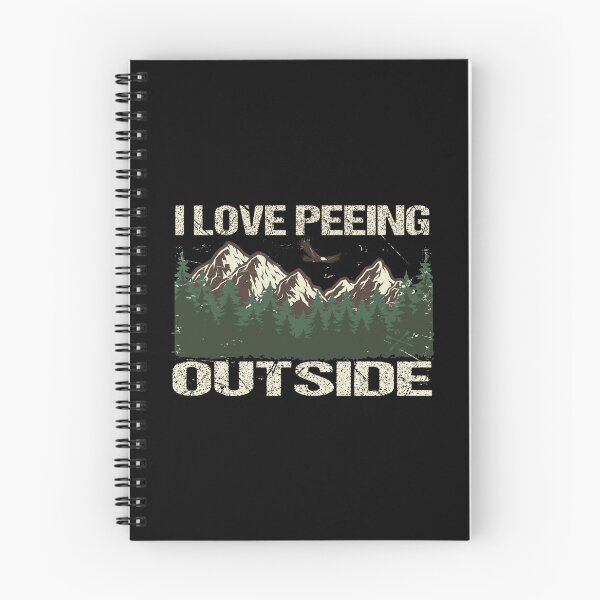 Item preview, I Love Peeing Outside - Camping Hiking Campfire Adventure - Funny Mountain designed and sold by khalilelk.