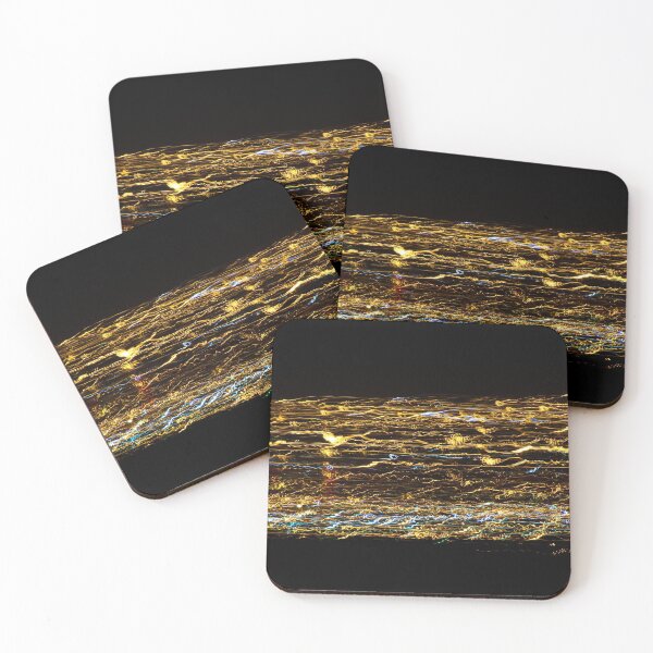 Item preview, Wave and star, panning photo of city night lights designed and sold by aryabehnam.