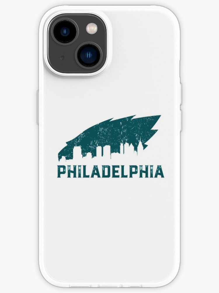 Vintage Philadelphia PA Retro Eagles Football Team Goalline Logo Philly  Sport Gift | iPhone Case