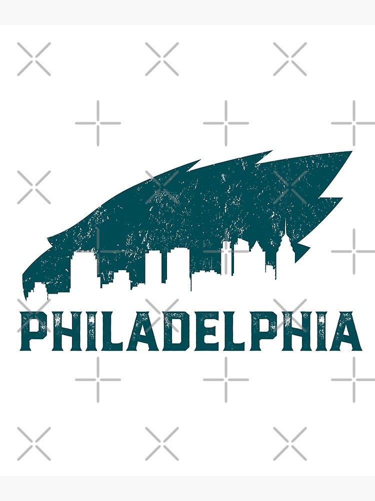 Philadelphia city skyline sports team Philadelphia Phillies Eagles