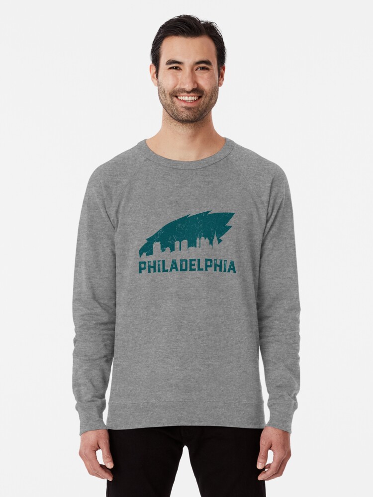 Philadelphia Eagle Football Shirt Sweatshirt Retro NFL Philly