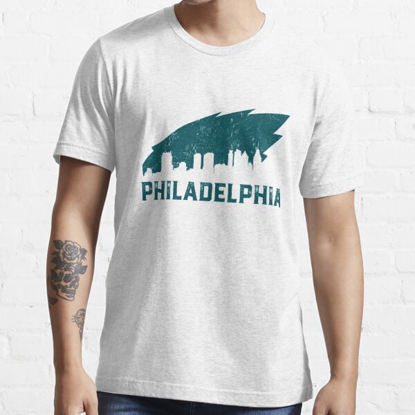 Vintage Philadelphia Football Team Skyline Retro Eagles Philly