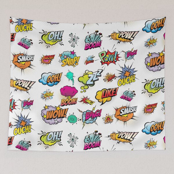Item preview, Sound Blast Pattern, Comic Book Cartoon icons, Great Gift for Adults and Kids designed and sold by AmazingEcraft.