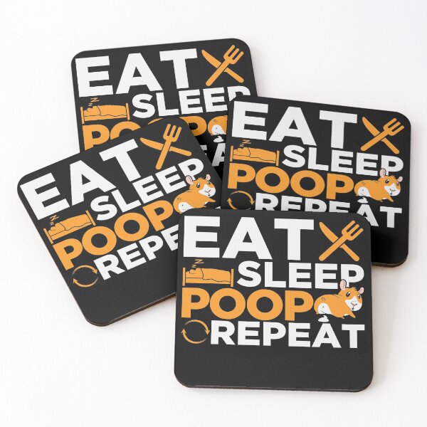 Item preview, Eat Sleep Poop Repeat Guinea Pig design designed and sold by Grinover.