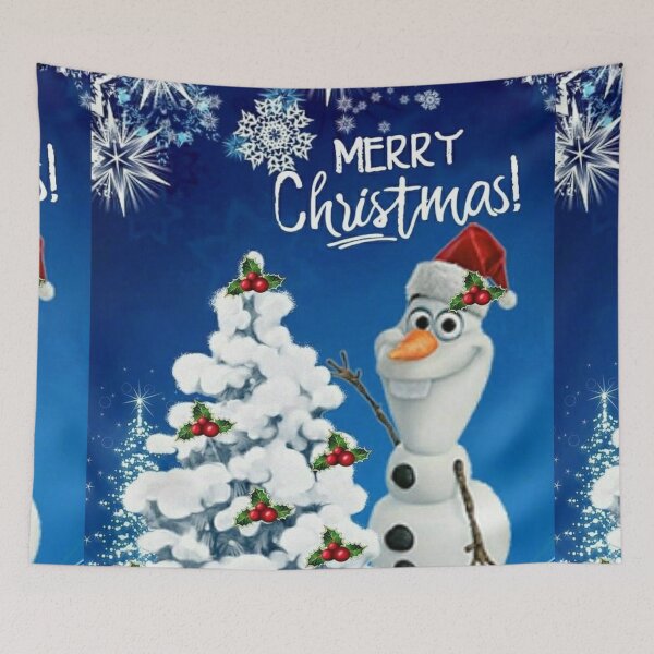 Item preview, snowman and santa claus designed and sold by 42youbest.