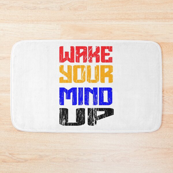 Item preview, wake your mind up,positive mind designed and sold by ibrastore.