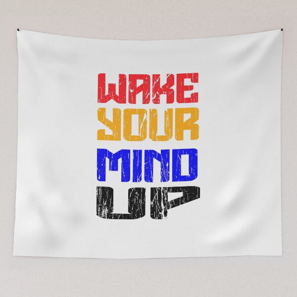 Item preview, wake your mind up,positive mind designed and sold by ibrastore.