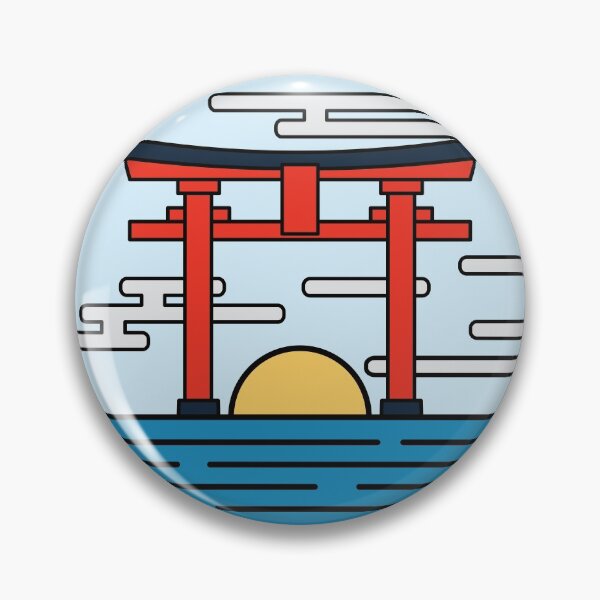 Item preview, Sunrise Torii Gate designed and sold by Heedee Design.