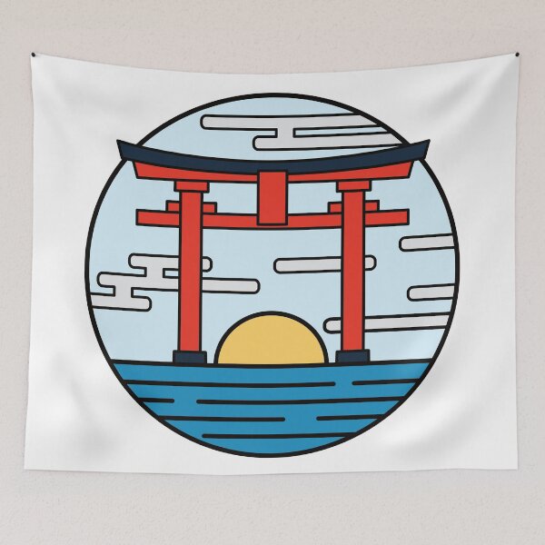 Item preview, Sunrise Torii Gate designed and sold by Heedee Design.