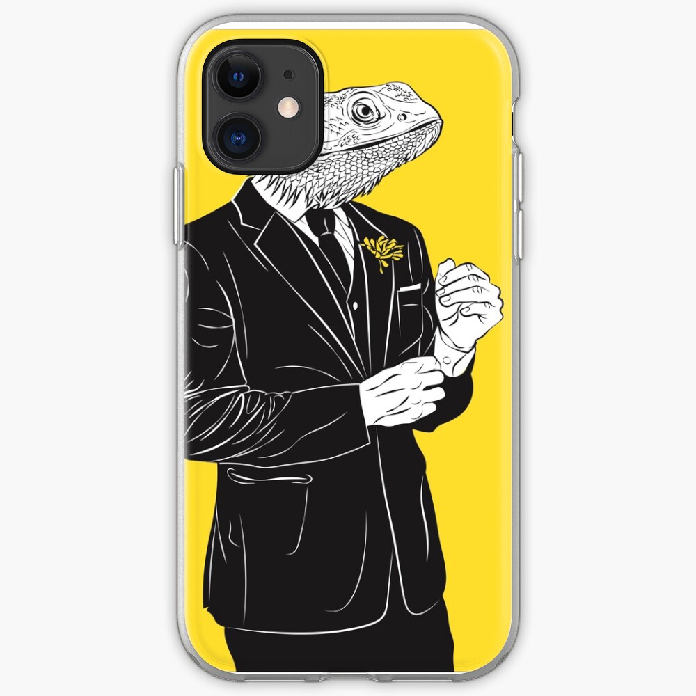 Dapper Lizard Funda y vinilo para iPhone