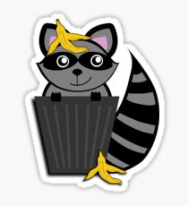 Trash Panda Raccoon Sticker