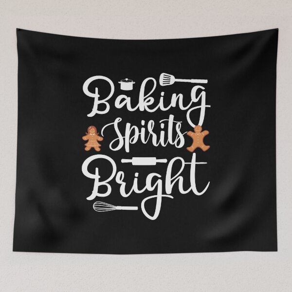 Item preview, Christmas Baking Spirit Bright Funny Baker Gift designed and sold by haselshirt.